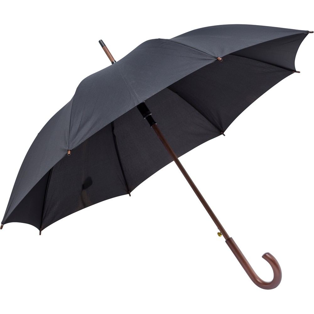 Parasol automatyczny RPET z ramą z włókna szklanego - Parasole automatyczne z nadrukiem logo | VEBI - zdjęcie 4