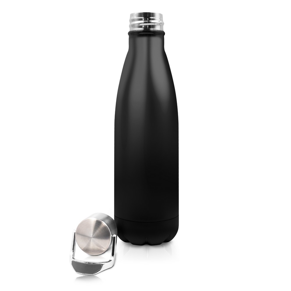 Butelka termiczna Charles 500ml - termos ze składanym uchwytem - Kubki i butelki termiczne z nadrukiem logo | VEBI - zdjęcie 17