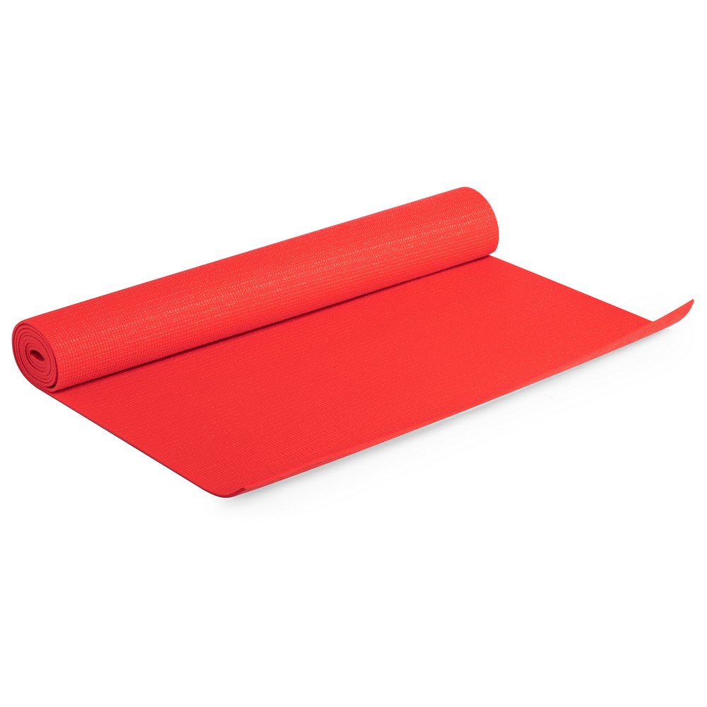 Mata do ćwiczeń PVC 60 x 180 cm z pokrowcem - Koce i maty z nadrukiem logo | VEBI - zdjęcie 3