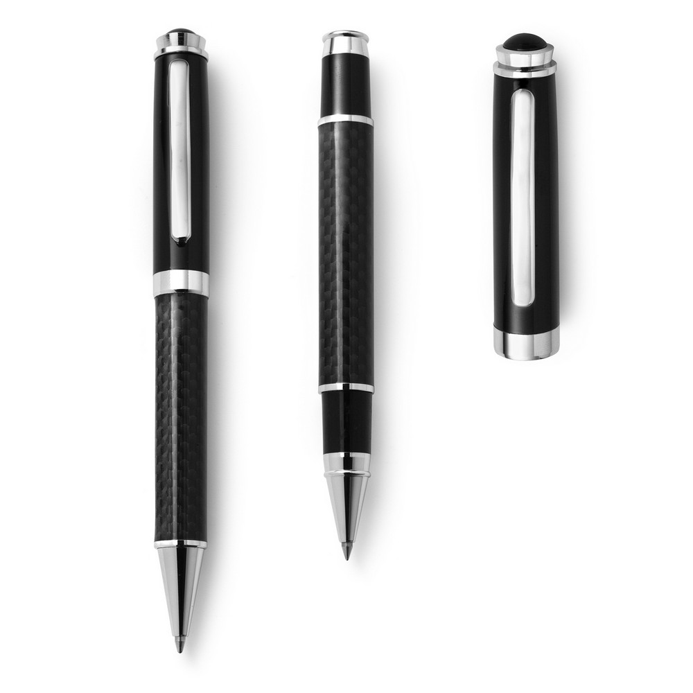 Elegancki zestaw piśmienniczy w etui z logo firmy - Zestawy piśmienne z nadrukiem logo | VEBI - zdjęcie 3