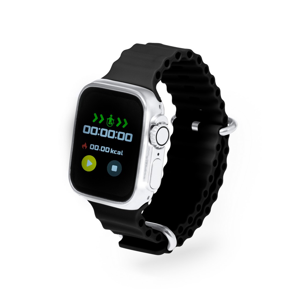 Smartwatch wielofunkcyjny z monitorem zdrowia 1.83" - Elektronika z nadrukiem logo | VEBI - zdjęcie 4