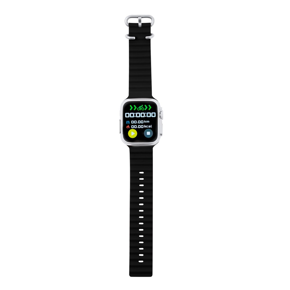 Smartwatch wielofunkcyjny z monitorem zdrowia 1.83" - Elektronika z nadrukiem logo | VEBI - zdjęcie 8
