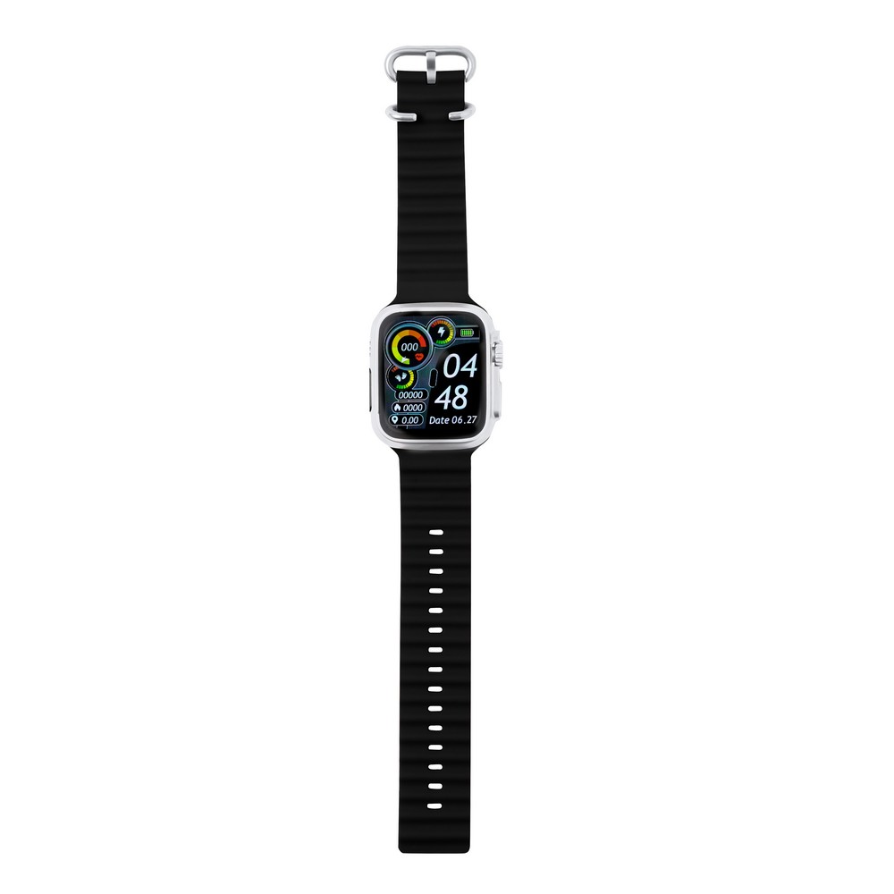 Smartwatch wielofunkcyjny z monitorem zdrowia 1.83" - Elektronika z nadrukiem logo | VEBI - zdjęcie 20