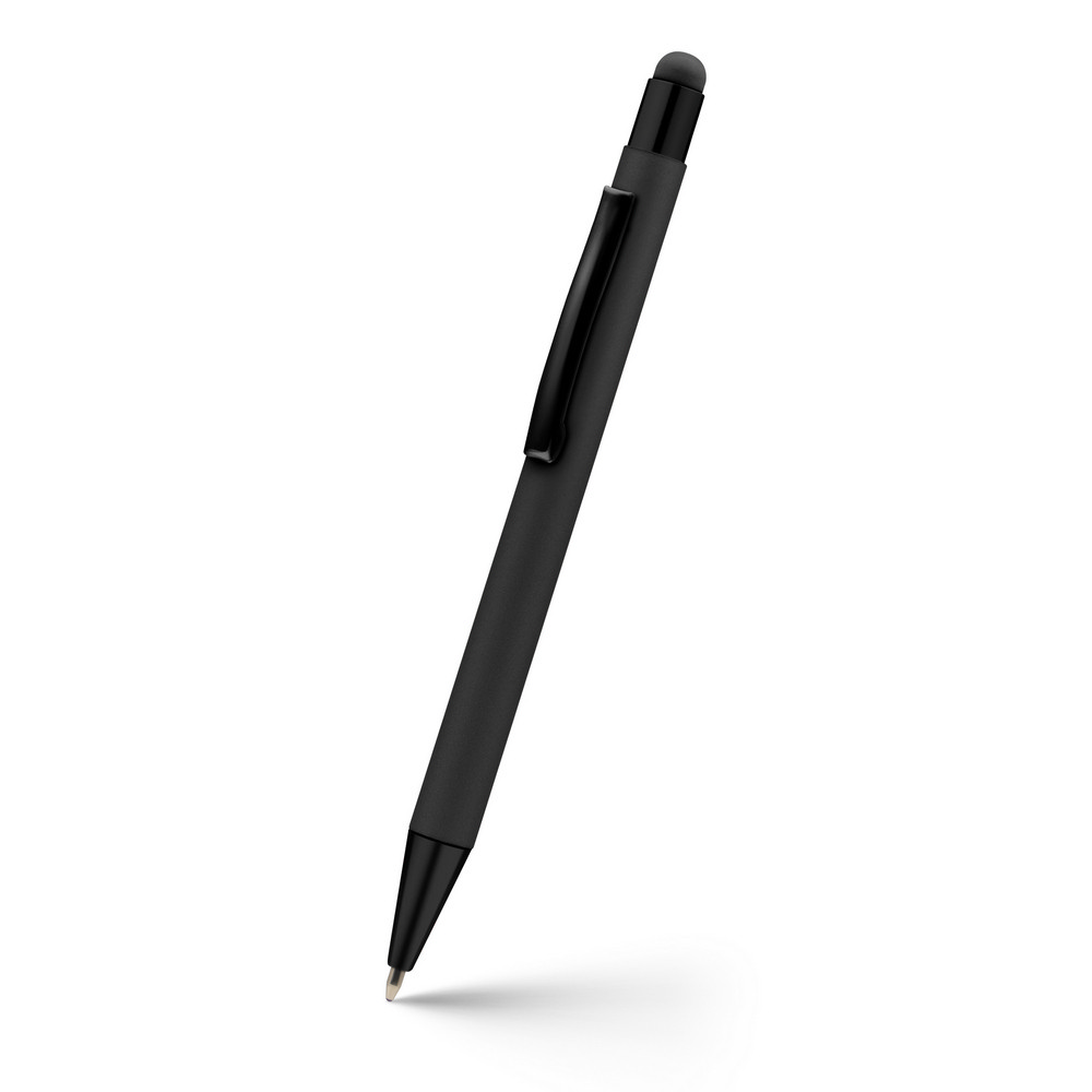 Aluminiowy długopis z touch pen Ida - elegancki gadżet promocyjny - Długopisy metalowe z nadrukiem logo | VEBI