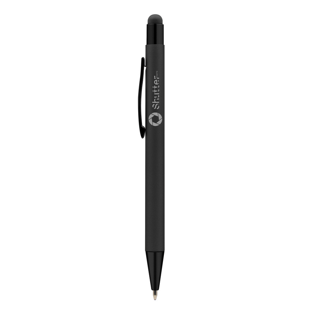 Aluminiowy długopis z touch pen Ida - elegancki gadżet promocyjny - Długopisy metalowe z nadrukiem logo | VEBI - zdjęcie 7