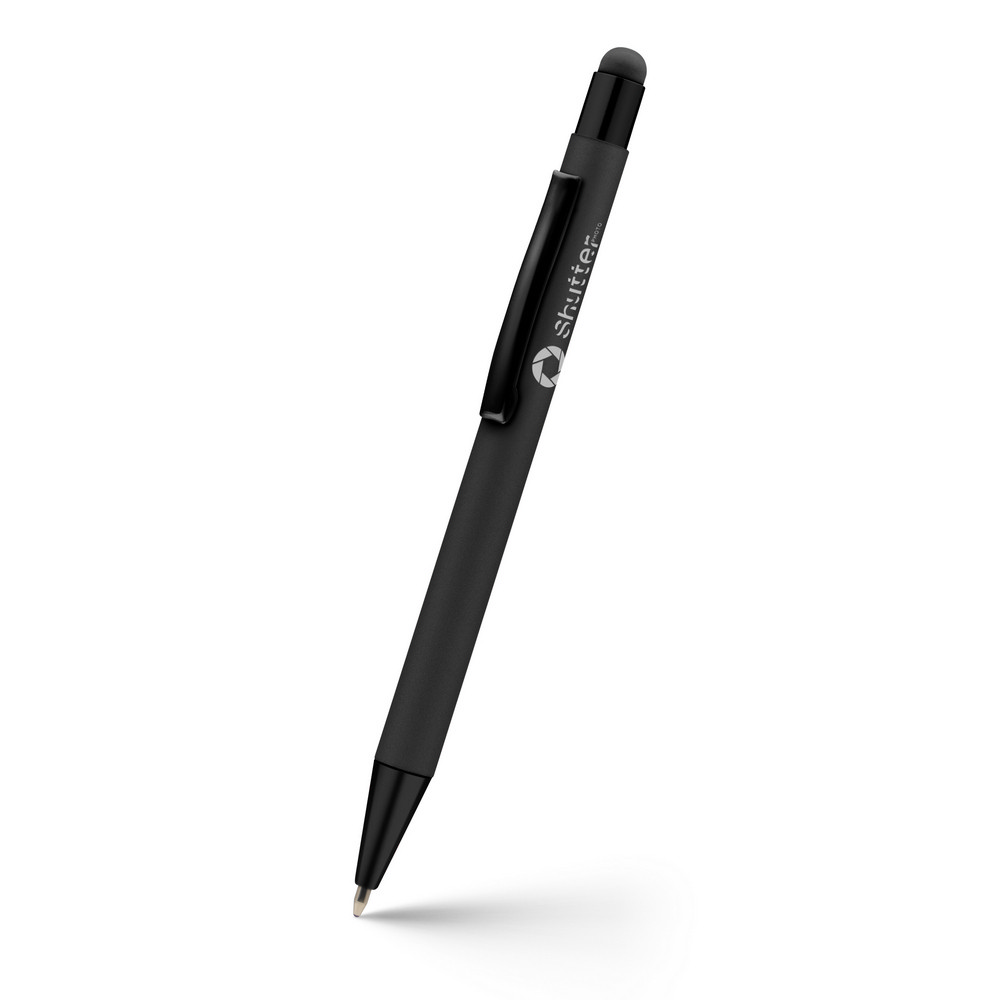 Aluminiowy długopis z touch pen Ida - elegancki gadżet promocyjny - Długopisy metalowe z nadrukiem logo | VEBI - zdjęcie 5