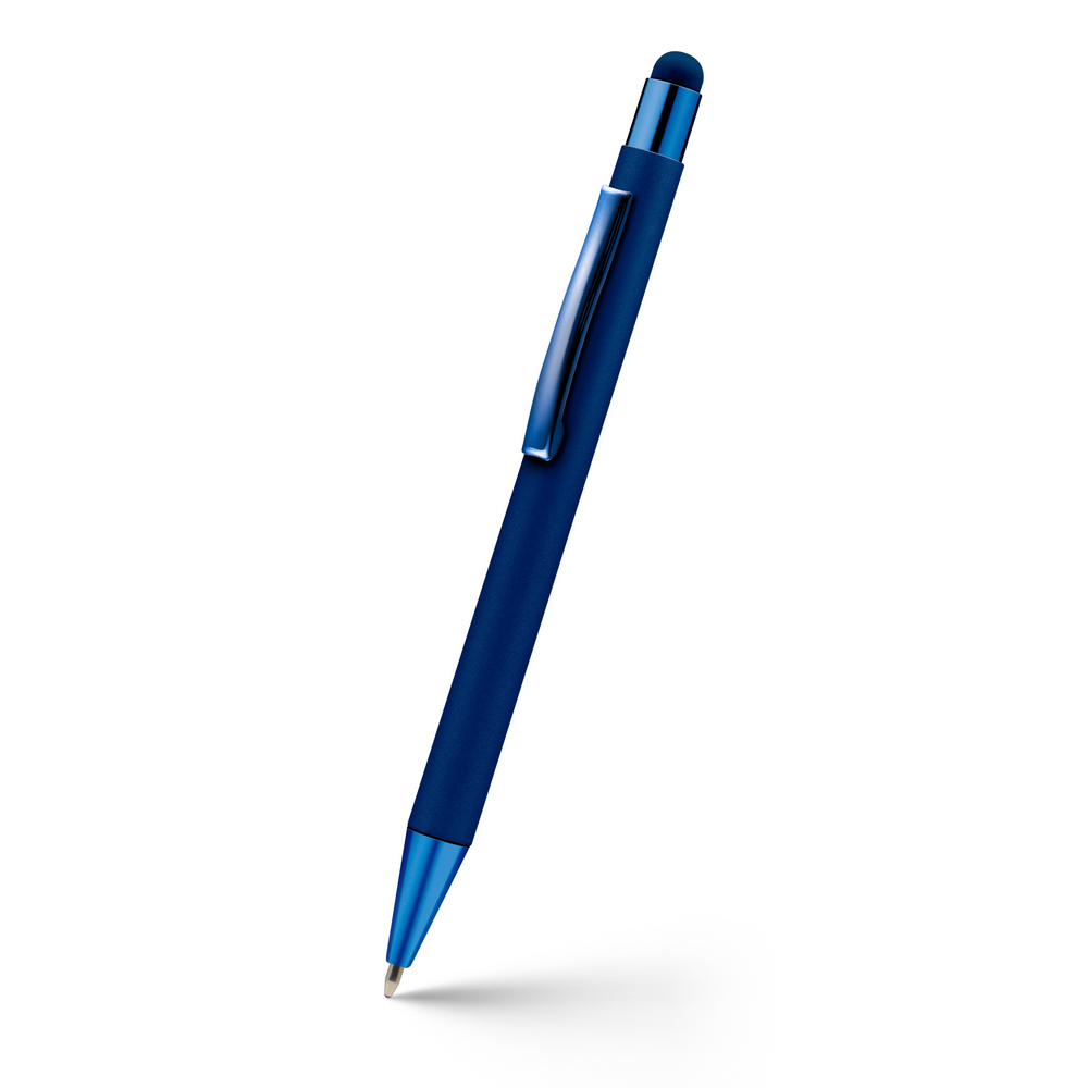 Aluminiowy długopis z touch pen Ida - elegancki gadżet promocyjny - Długopisy metalowe z nadrukiem logo | VEBI - zdjęcie 18