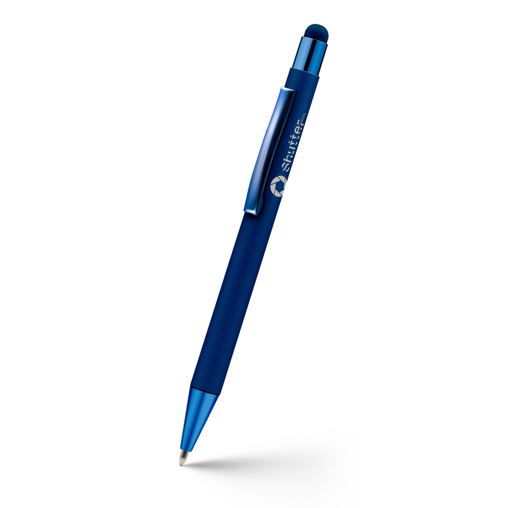 Aluminiowy długopis z touch pen Ida - elegancki gadżet promocyjny - Długopisy metalowe z nadrukiem logo | VEBI - zdjęcie 23