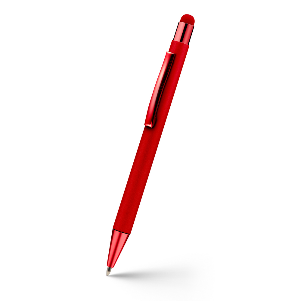 Aluminiowy długopis z touch pen Ida - elegancki gadżet promocyjny - Długopisy metalowe z nadrukiem logo | VEBI - zdjęcie 11