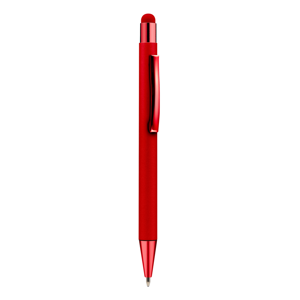Aluminiowy długopis z touch pen Ida - elegancki gadżet promocyjny - Długopisy metalowe z nadrukiem logo | VEBI - zdjęcie 12