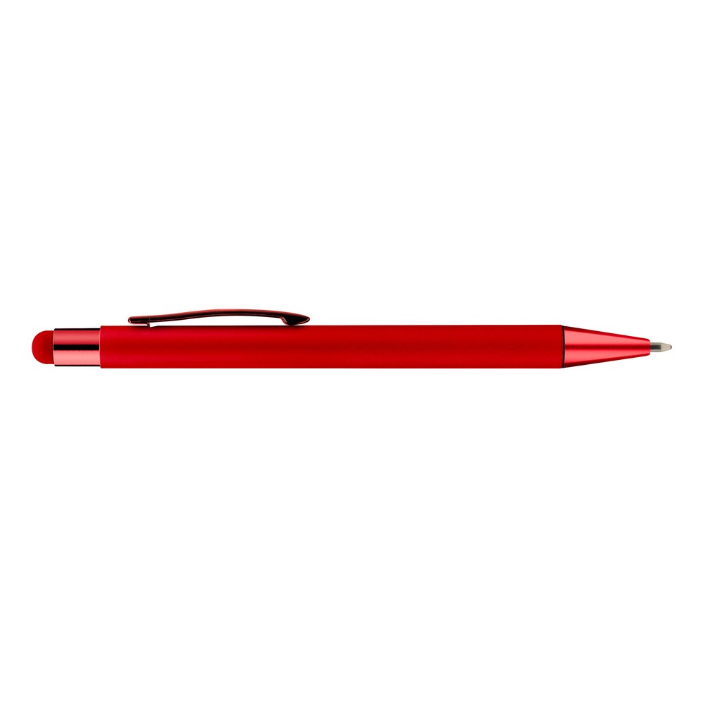 Aluminiowy długopis z touch pen Ida - elegancki gadżet promocyjny - Długopisy metalowe z nadrukiem logo | VEBI - zdjęcie 17