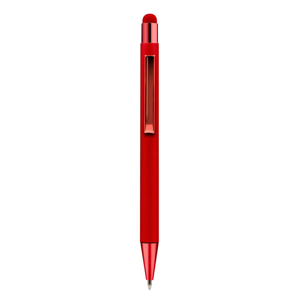 Aluminiowy długopis z touch pen Ida - elegancki gadżet promocyjny - Długopisy metalowe z nadrukiem logo | VEBI - zdjęcie 14
