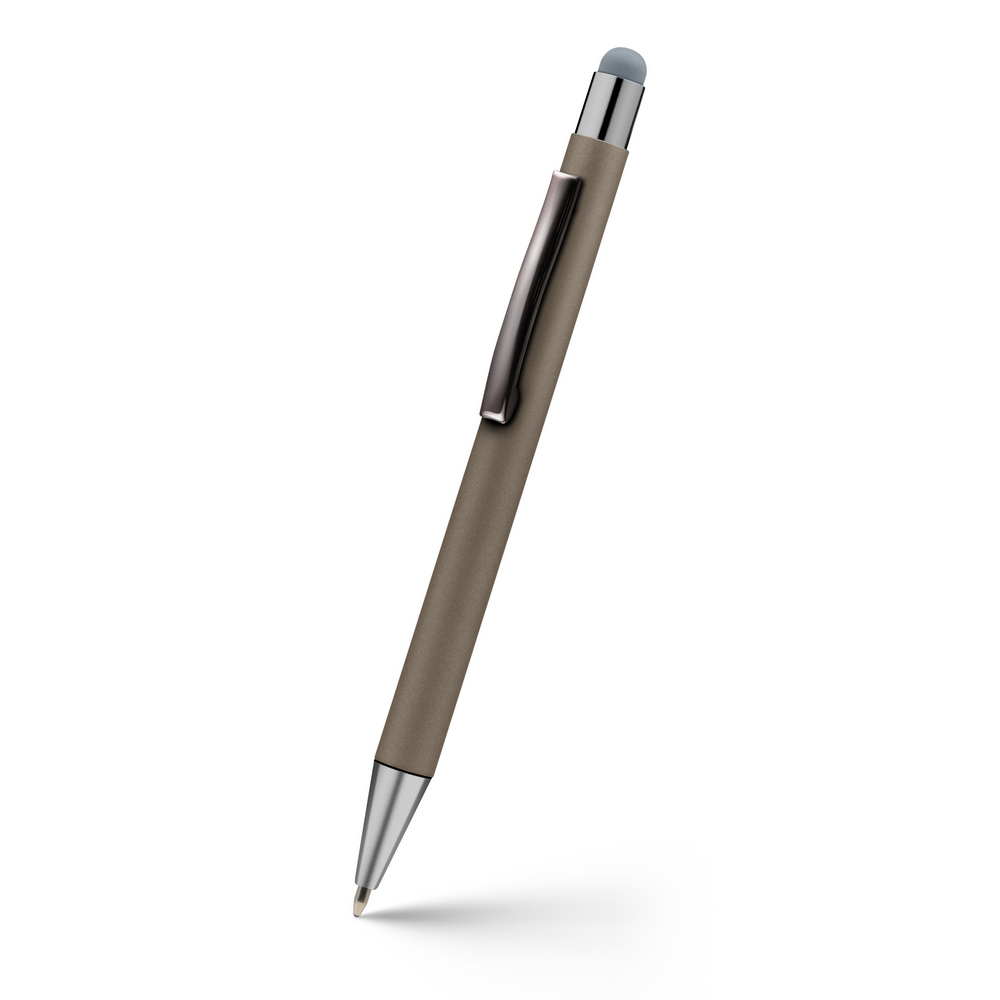 Aluminiowy długopis z touch pen Ida - elegancki gadżet promocyjny - Długopisy metalowe z nadrukiem logo | VEBI - zdjęcie 32