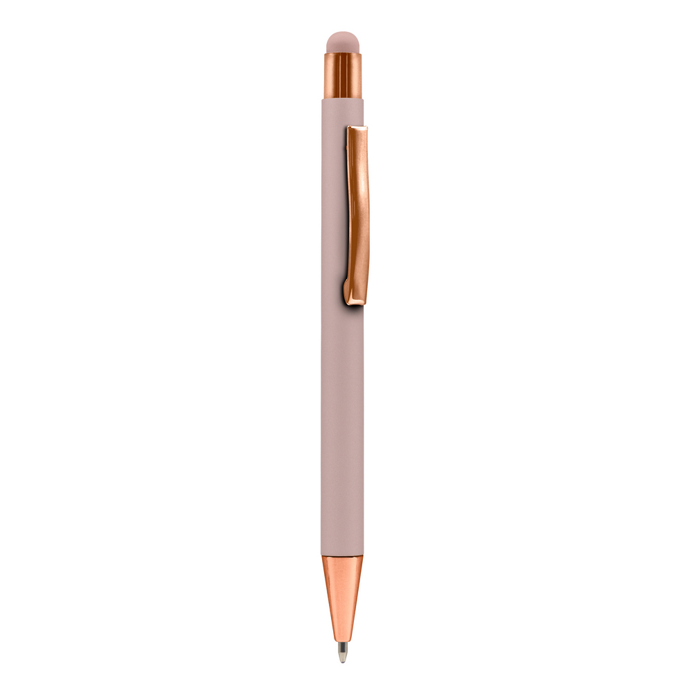 Aluminiowy długopis z touch pen Ida - elegancki gadżet promocyjny - Długopisy metalowe z nadrukiem logo | VEBI - zdjęcie 26