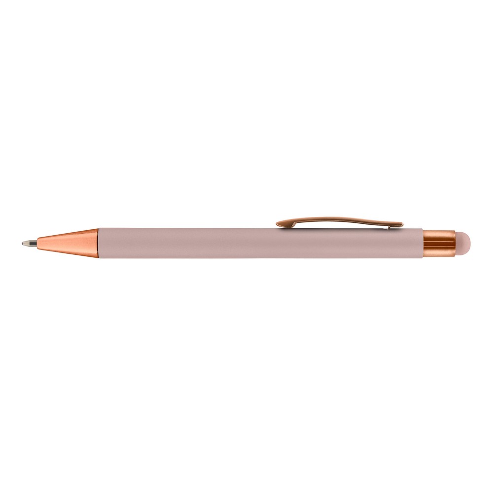 Aluminiowy długopis z touch pen Ida - elegancki gadżet promocyjny - Długopisy metalowe z nadrukiem logo | VEBI - zdjęcie 27