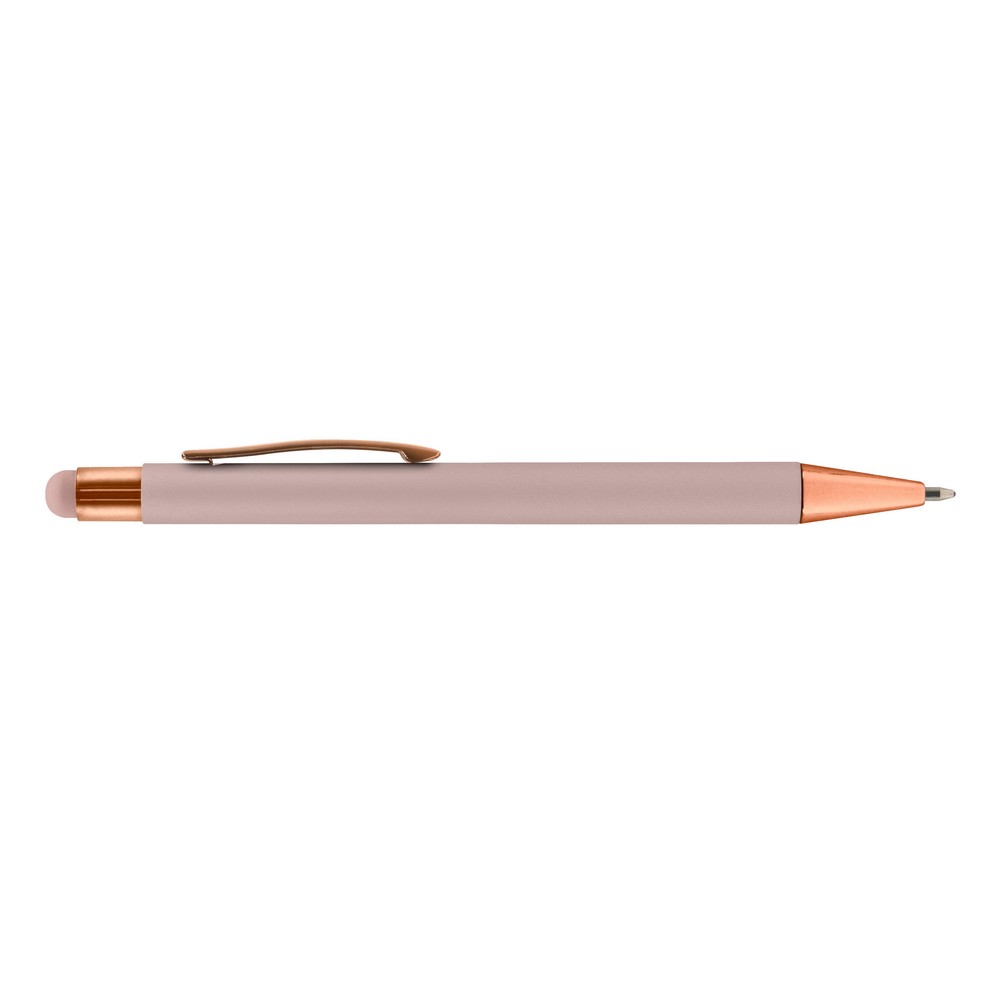 Aluminiowy długopis z touch pen Ida - elegancki gadżet promocyjny - Długopisy metalowe z nadrukiem logo | VEBI - zdjęcie 31
