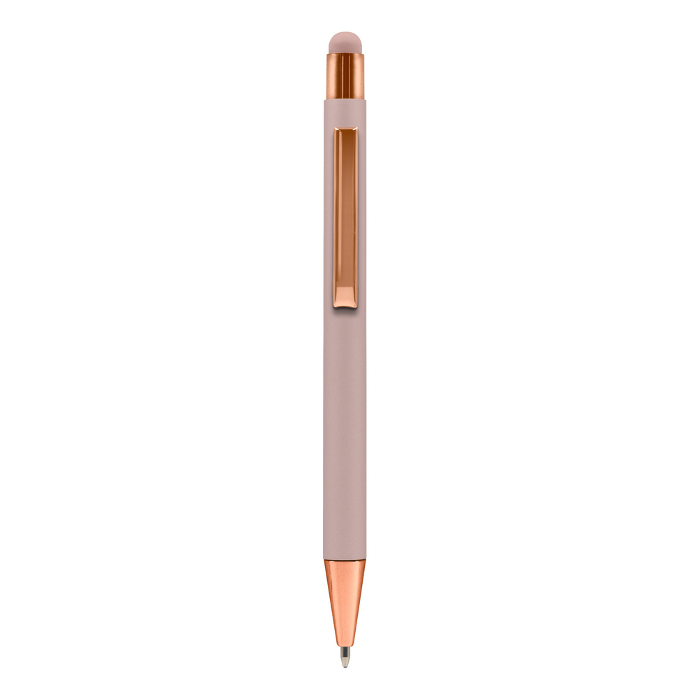 Aluminiowy długopis z touch pen Ida - elegancki gadżet promocyjny - Długopisy metalowe z nadrukiem logo | VEBI - zdjęcie 28