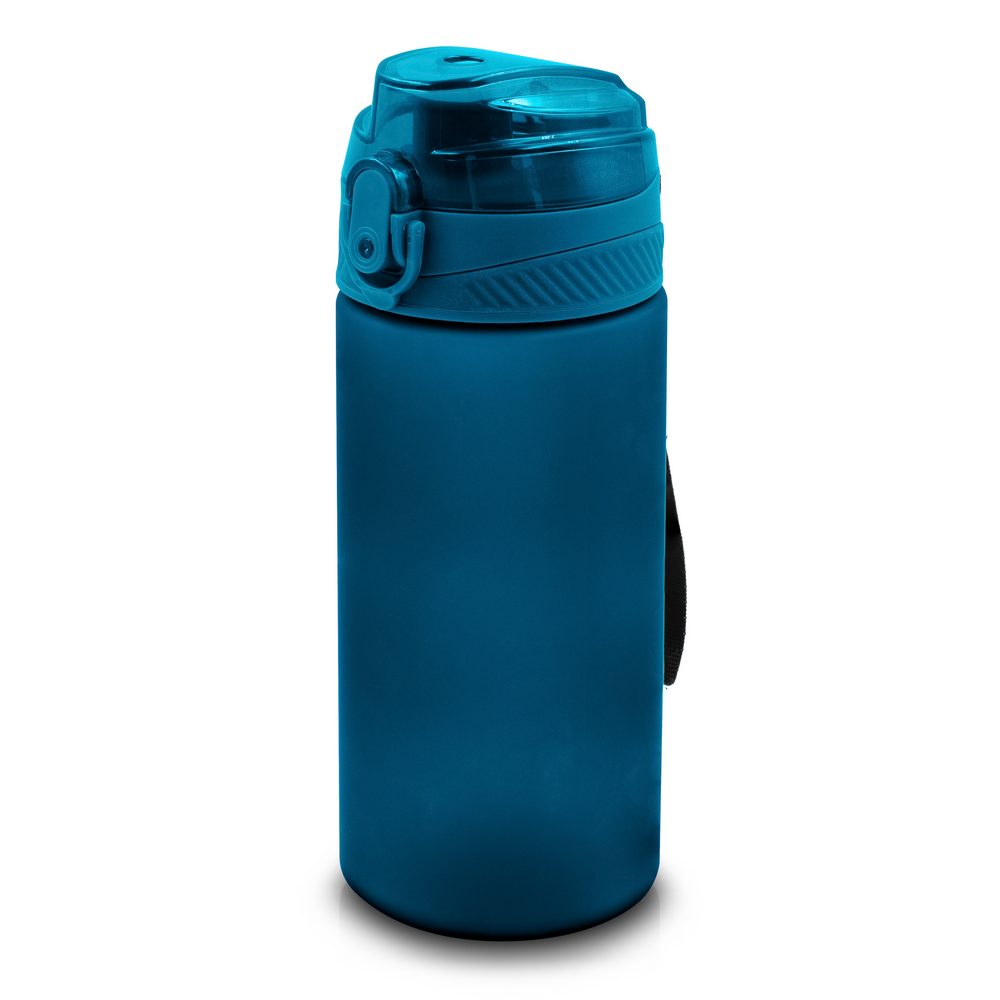 Butelka sportowa Leila 500 ml z Tritanu – szronione wykończenie - Butelki i bidony z nadrukiem logo | VEBI - zdjęcie 3