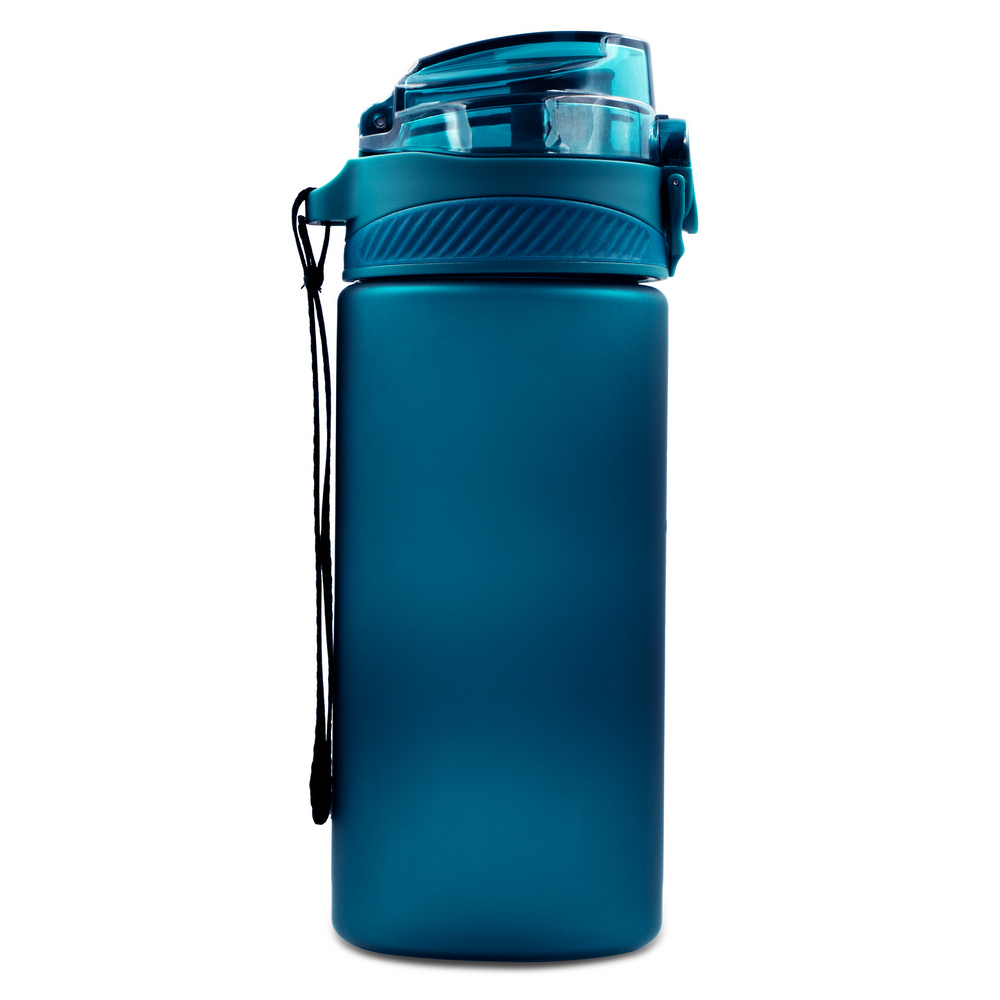 Butelka sportowa Leila 500 ml z Tritanu – szronione wykończenie - Butelki i bidony z nadrukiem logo | VEBI - zdjęcie 8