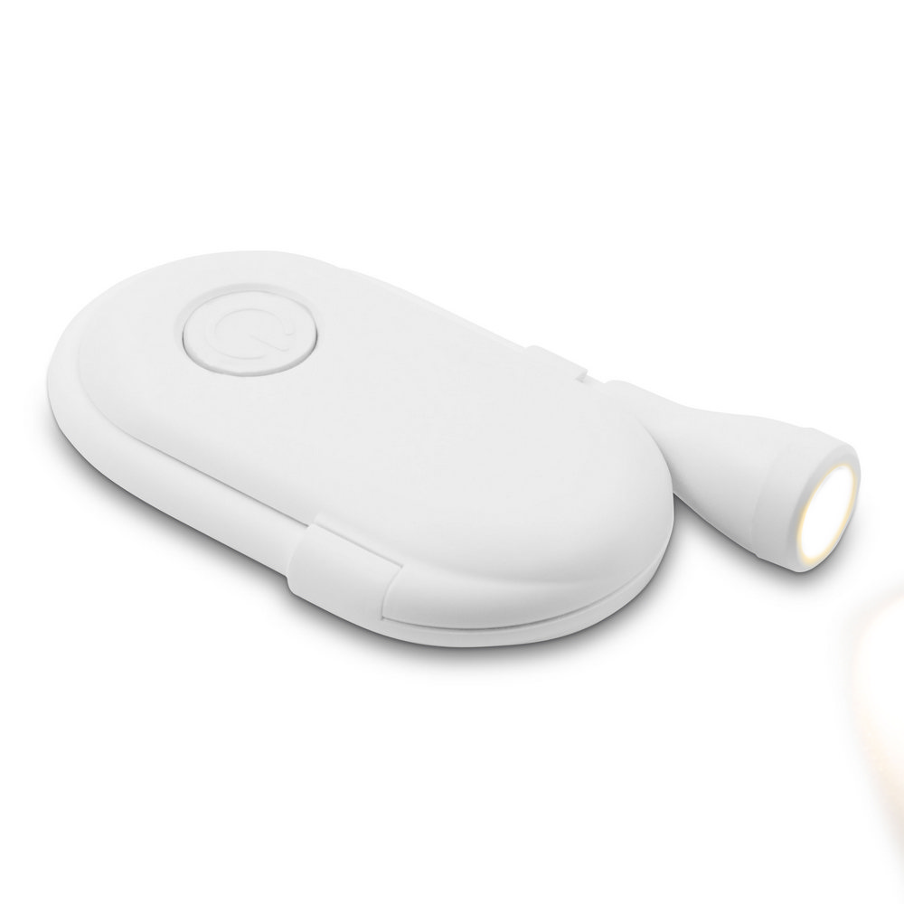Elastyczna lampka do czytania Mazi z USB-C - Elektronika z nadrukiem logo | VEBI - zdjęcie 3