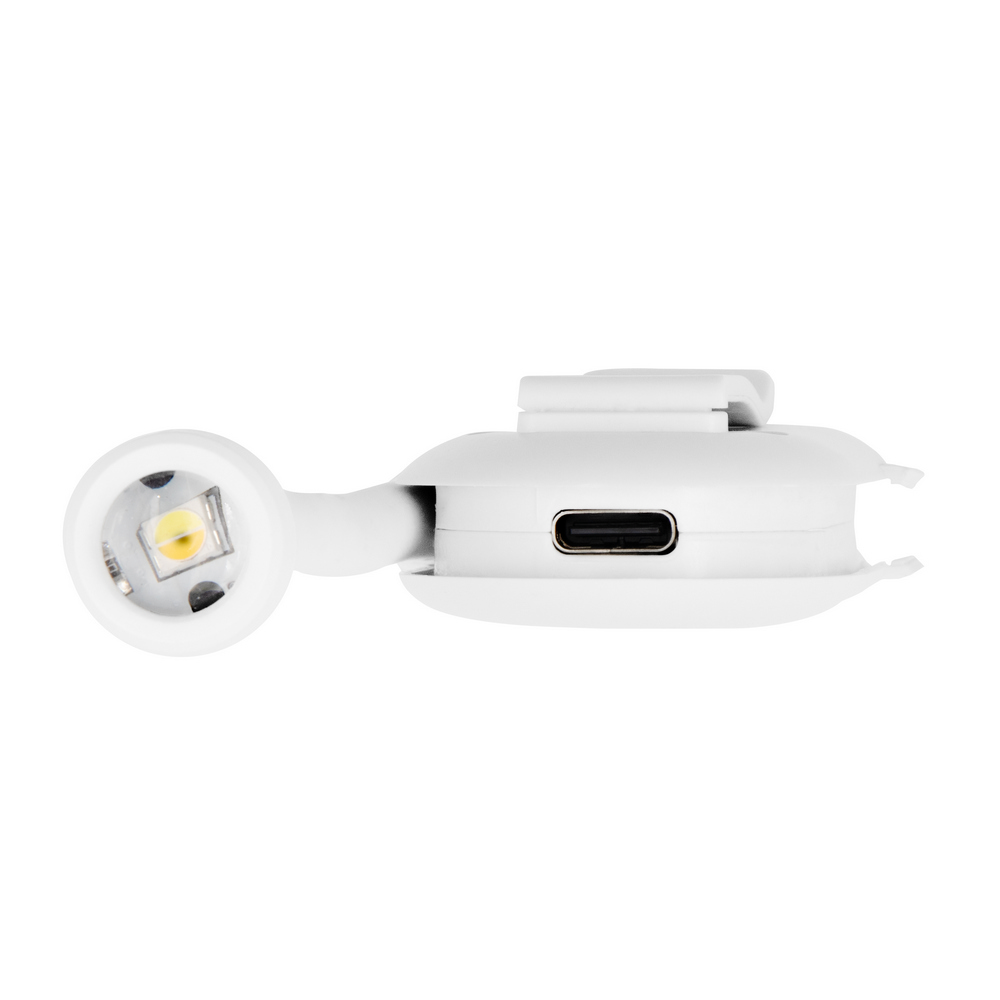 Elastyczna lampka do czytania Mazi z USB-C - Elektronika z nadrukiem logo | VEBI - zdjęcie 7