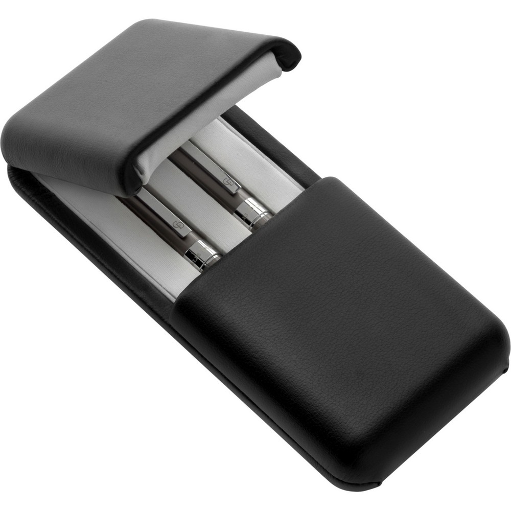 Zestaw piśmienniczy Charles Dickens w etui z nadrukiem logo - Zestawy piśmienne z nadrukiem logo | VEBI
