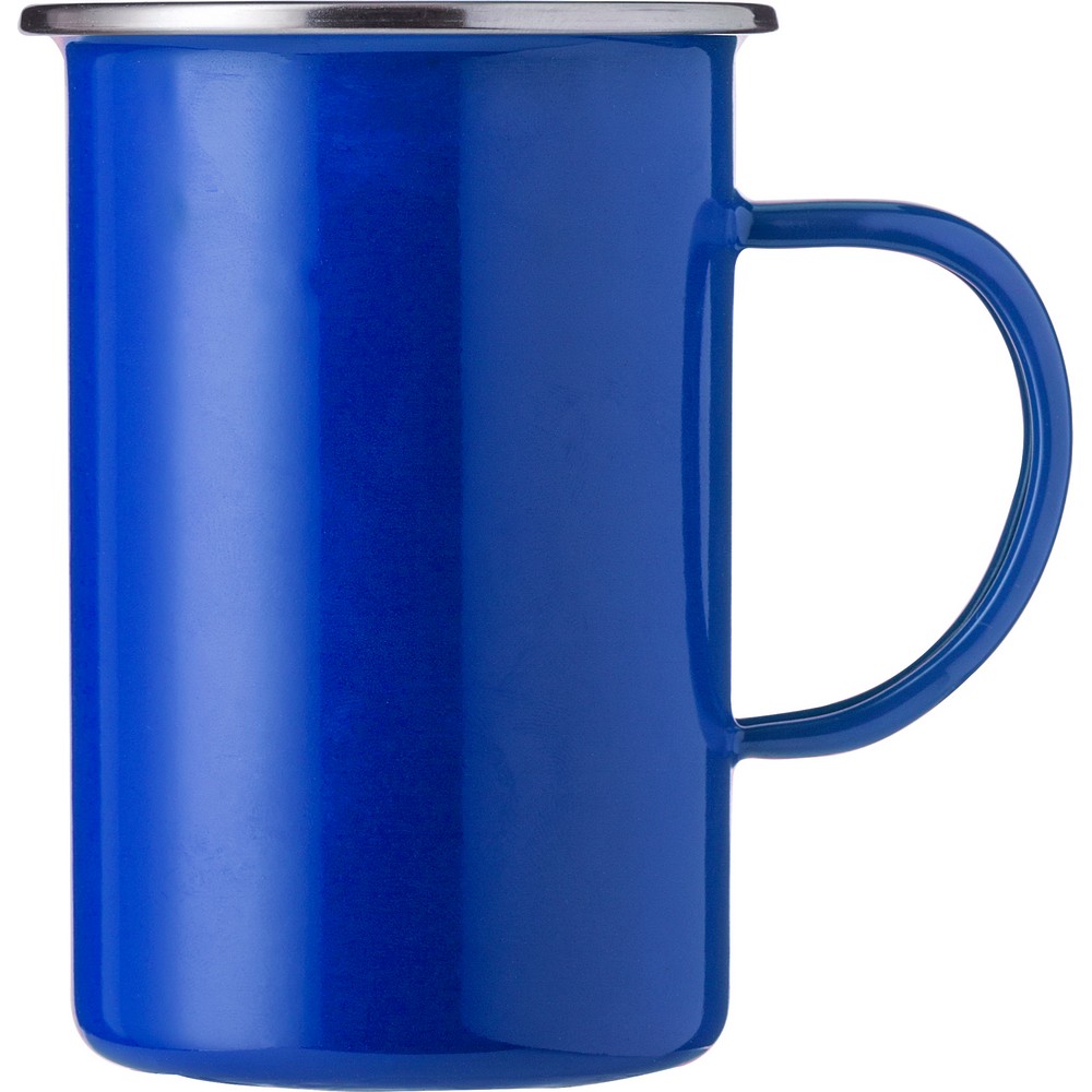 Kubek emaliowany 450 ml z nadrukiem logo - Kubki z nadrukiem logo | VEBI