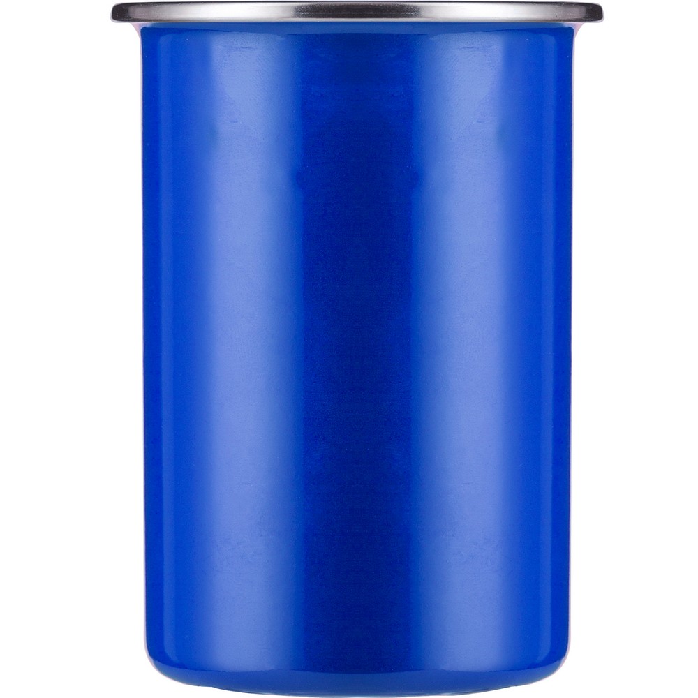 Kubek emaliowany 450 ml z nadrukiem logo - Kubki z nadrukiem logo | VEBI - zdjęcie 2