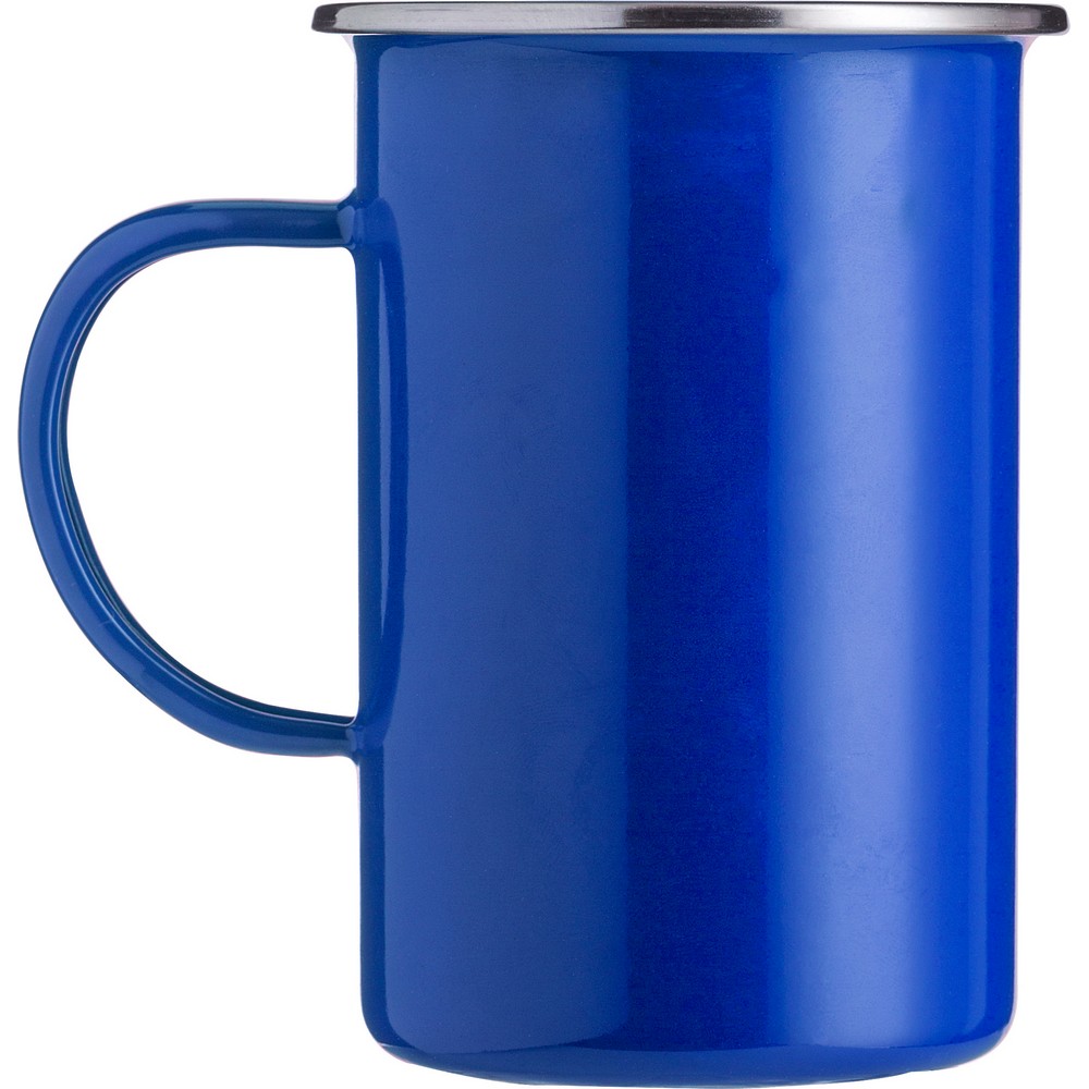 Kubek emaliowany 450 ml z nadrukiem logo - Kubki z nadrukiem logo | VEBI - zdjęcie 3