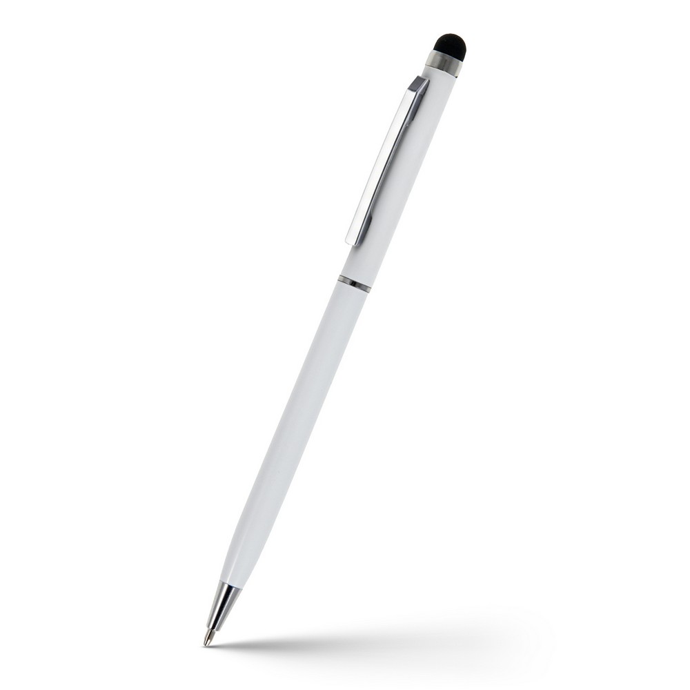 Aluminiowy długopis dotykowy Irin - elegancki touch pen - Długopisy metalowe z nadrukiem logo | VEBI