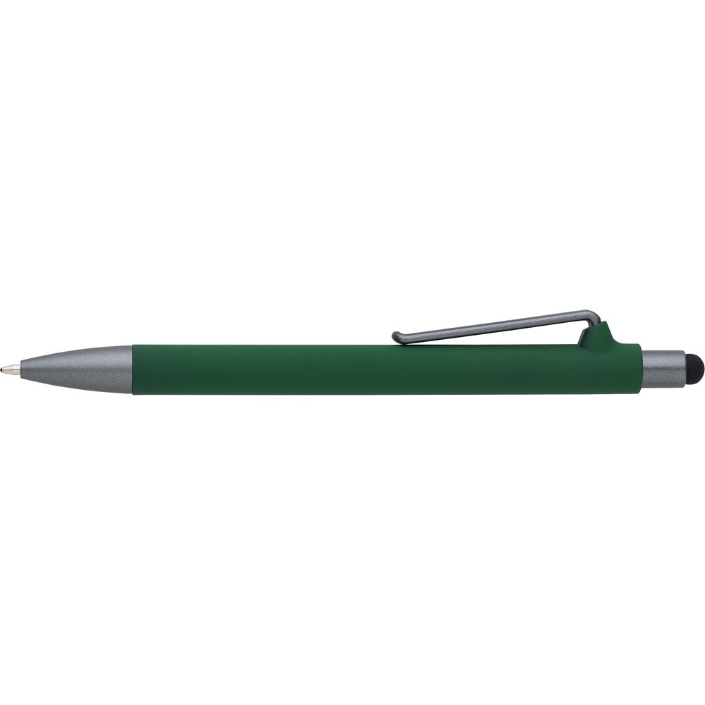Długopis z touch penem - matowy z klipem - Touch pen z nadrukiem logo | VEBI - zdjęcie 18