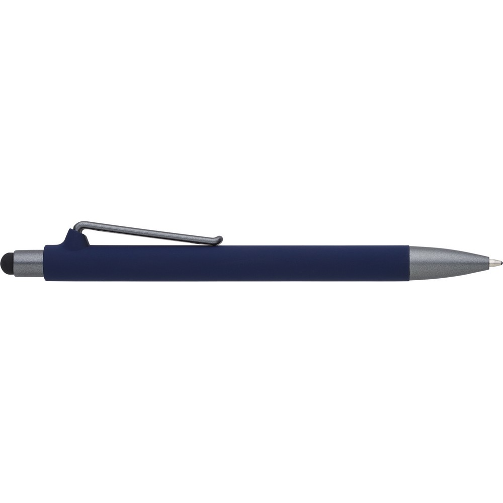 Długopis z touch penem - matowy z klipem - Touch pen z nadrukiem logo | VEBI - zdjęcie 9