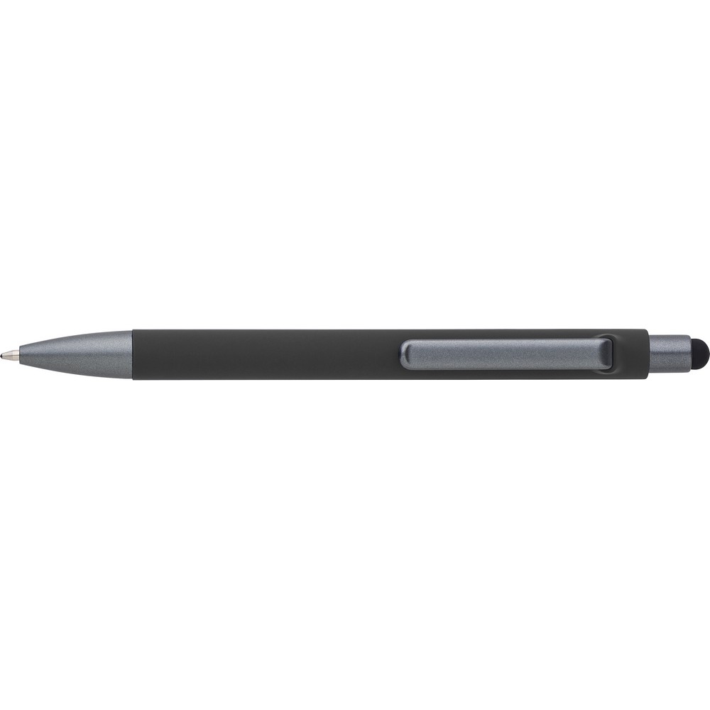 Długopis z touch penem - matowy z klipem - Touch pen z nadrukiem logo | VEBI - zdjęcie 16
