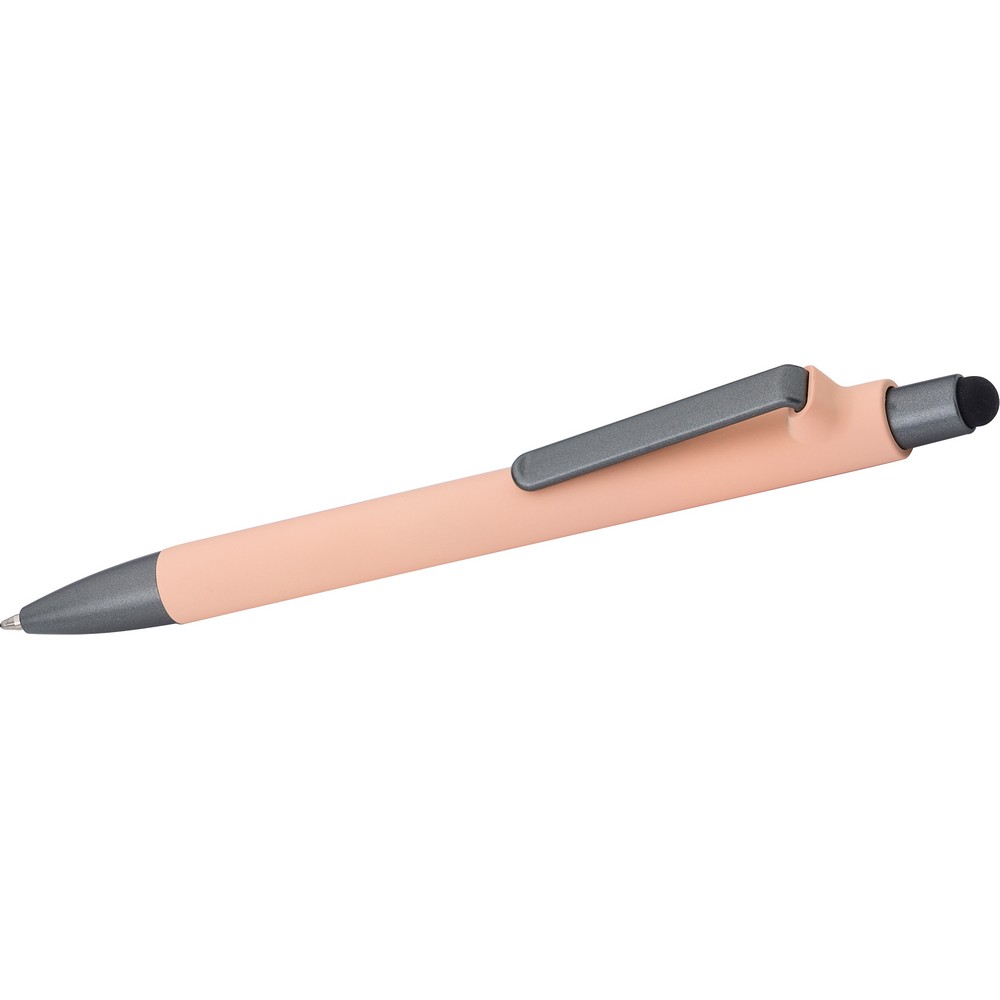 Długopis z touch penem - matowy z klipem - Touch pen z nadrukiem logo | VEBI - zdjęcie 10