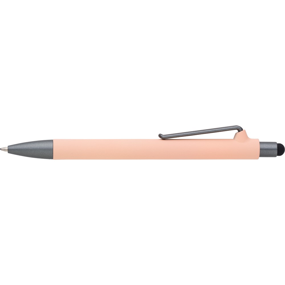Długopis z touch penem - matowy z klipem - Touch pen z nadrukiem logo | VEBI - zdjęcie 12