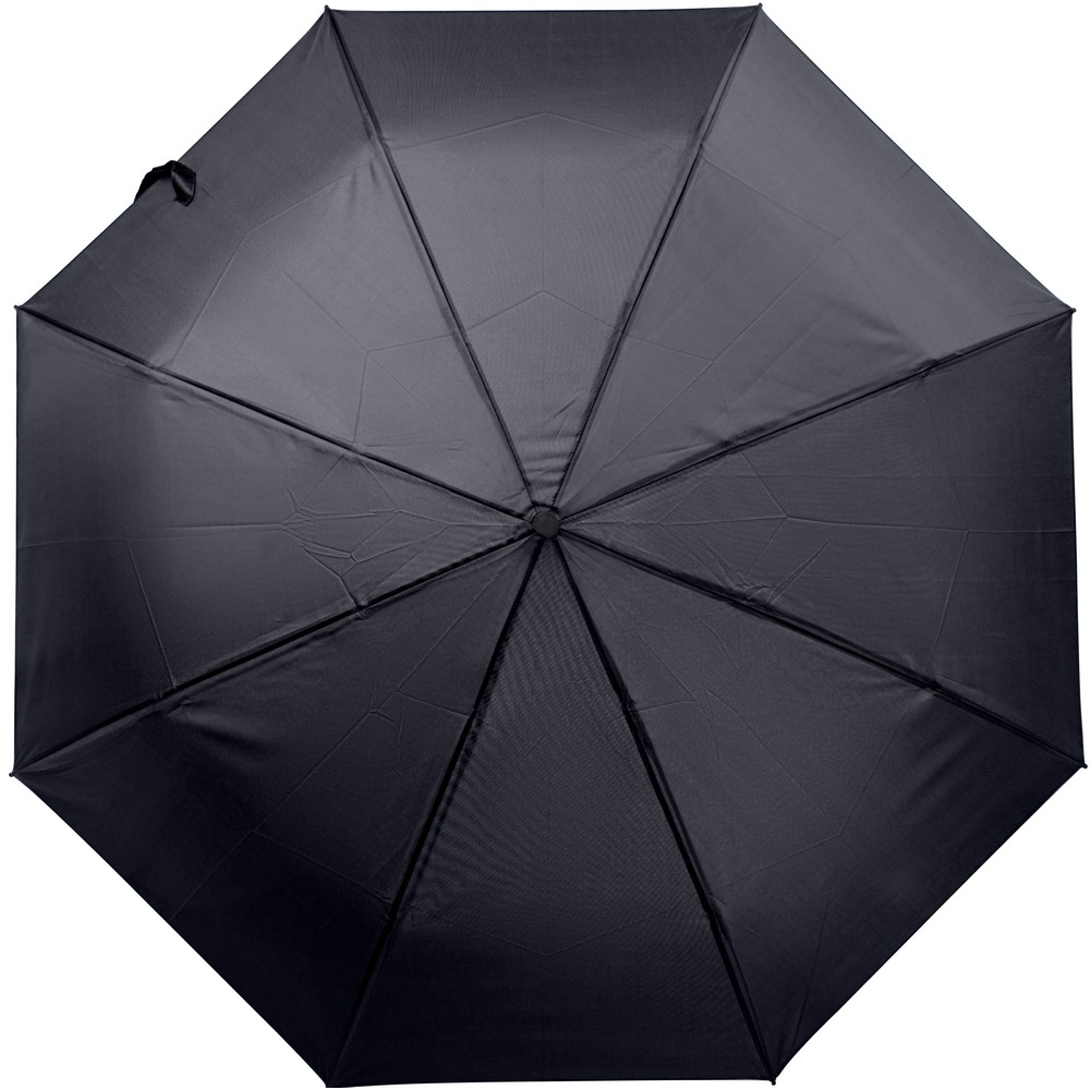 Parasol składany z materiału RPET - ekologiczny gadżet reklamowy - Parasole manualne z nadrukiem logo | VEBI - zdjęcie 7