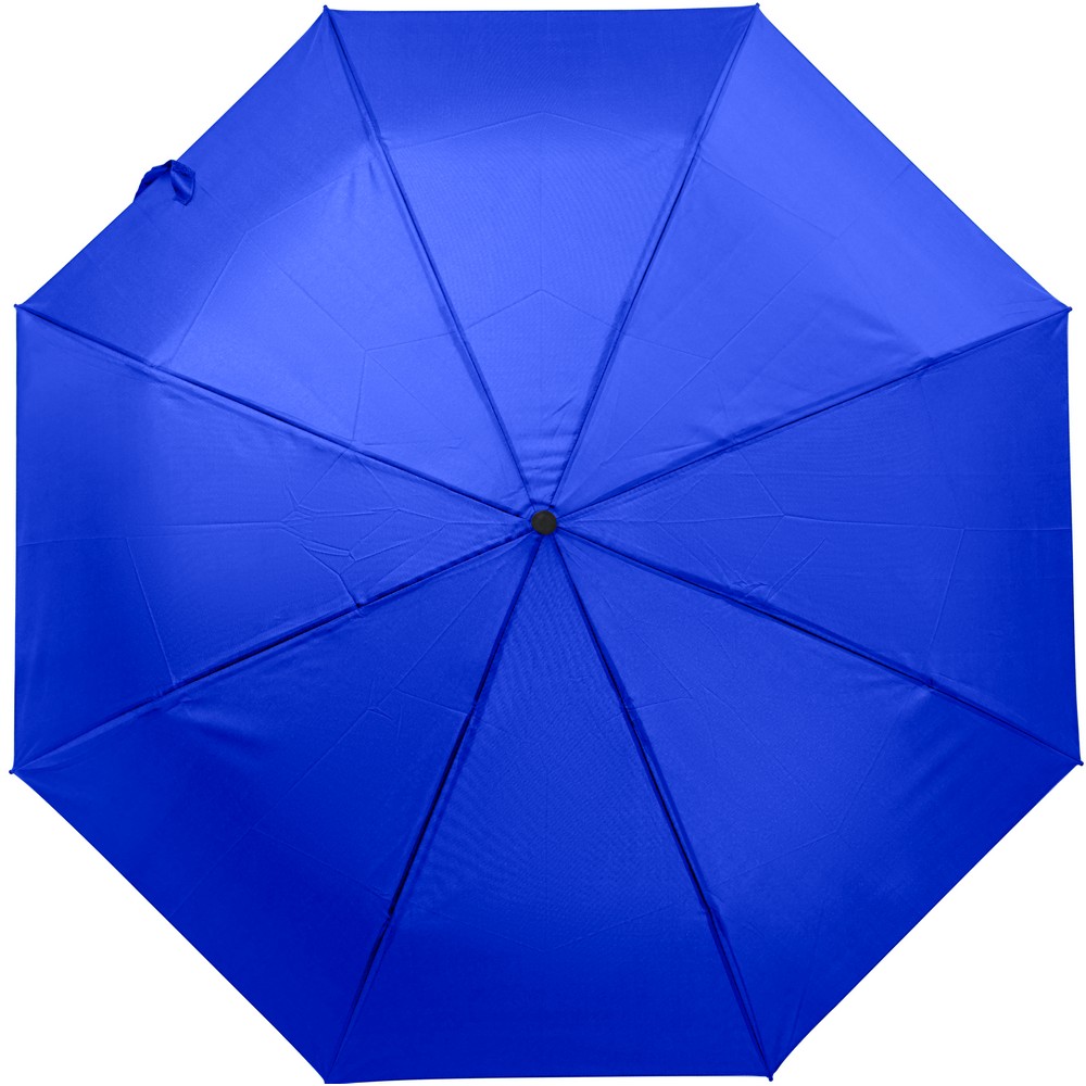 Parasol składany z materiału RPET - ekologiczny gadżet reklamowy - Parasole manualne z nadrukiem logo | VEBI - zdjęcie 4