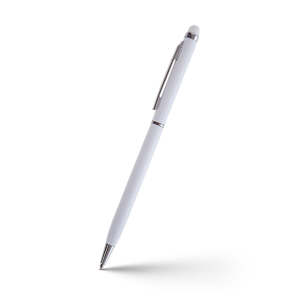 Długopis aluminiowy Dennis z funkcją touch pen - Długopisy metalowe z nadrukiem logo | VEBI