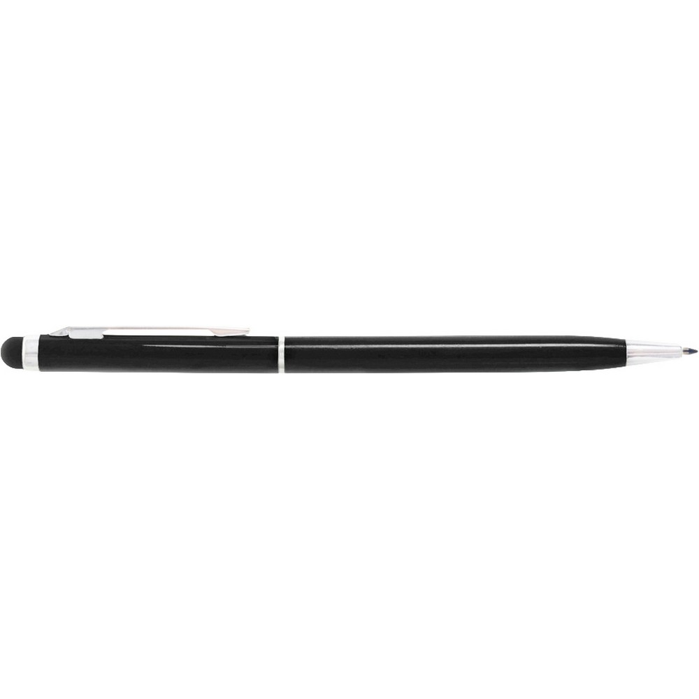 Długopis touch pen aluminiowy z błyszczącym trzonem - Touch pen z nadrukiem logo | VEBI - zdjęcie 5
