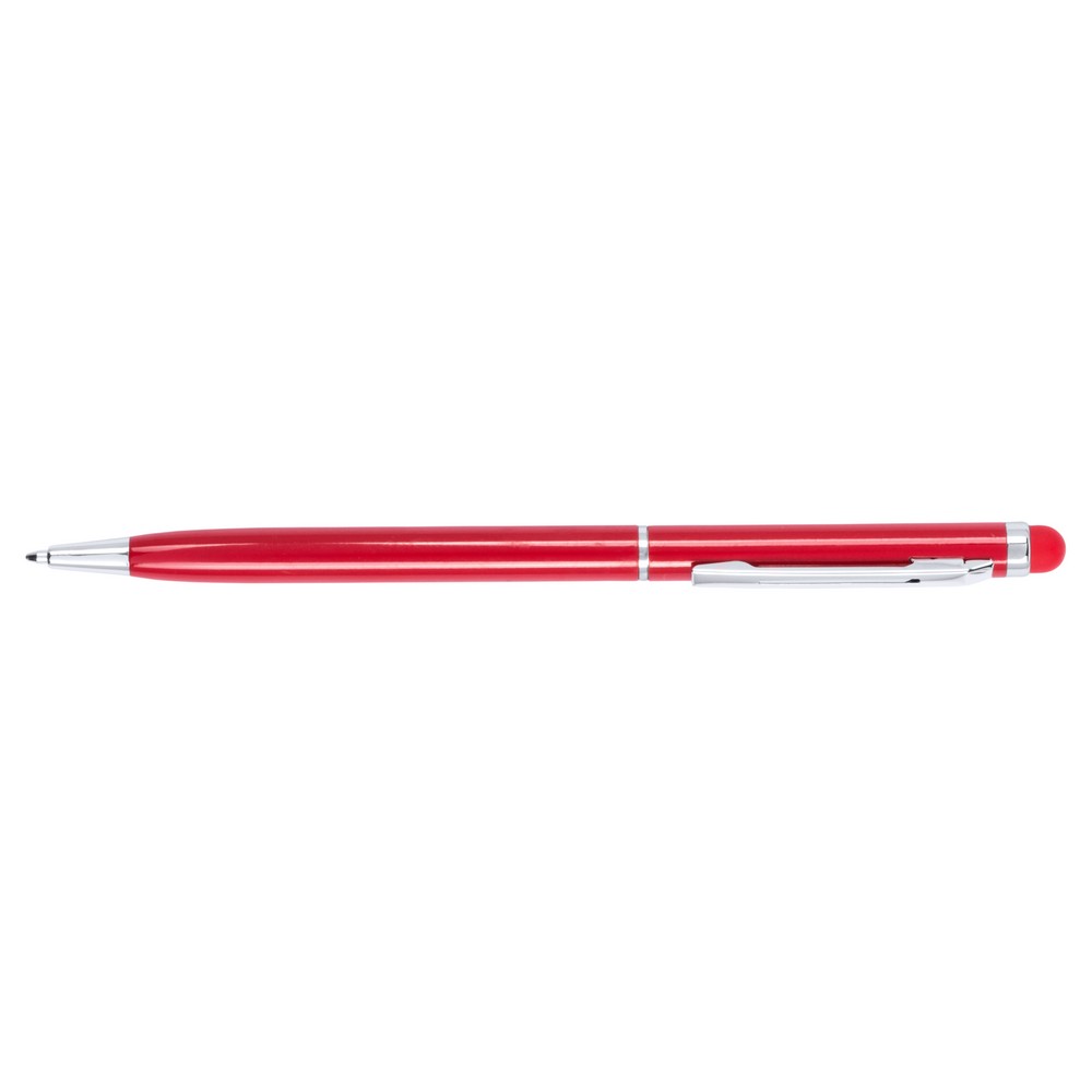 Długopis touch pen aluminiowy z błyszczącym trzonem - Touch pen z nadrukiem logo | VEBI - zdjęcie 6