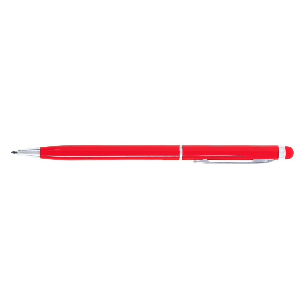 Długopis touch pen aluminiowy z błyszczącym trzonem - Touch pen z nadrukiem logo | VEBI - zdjęcie 9