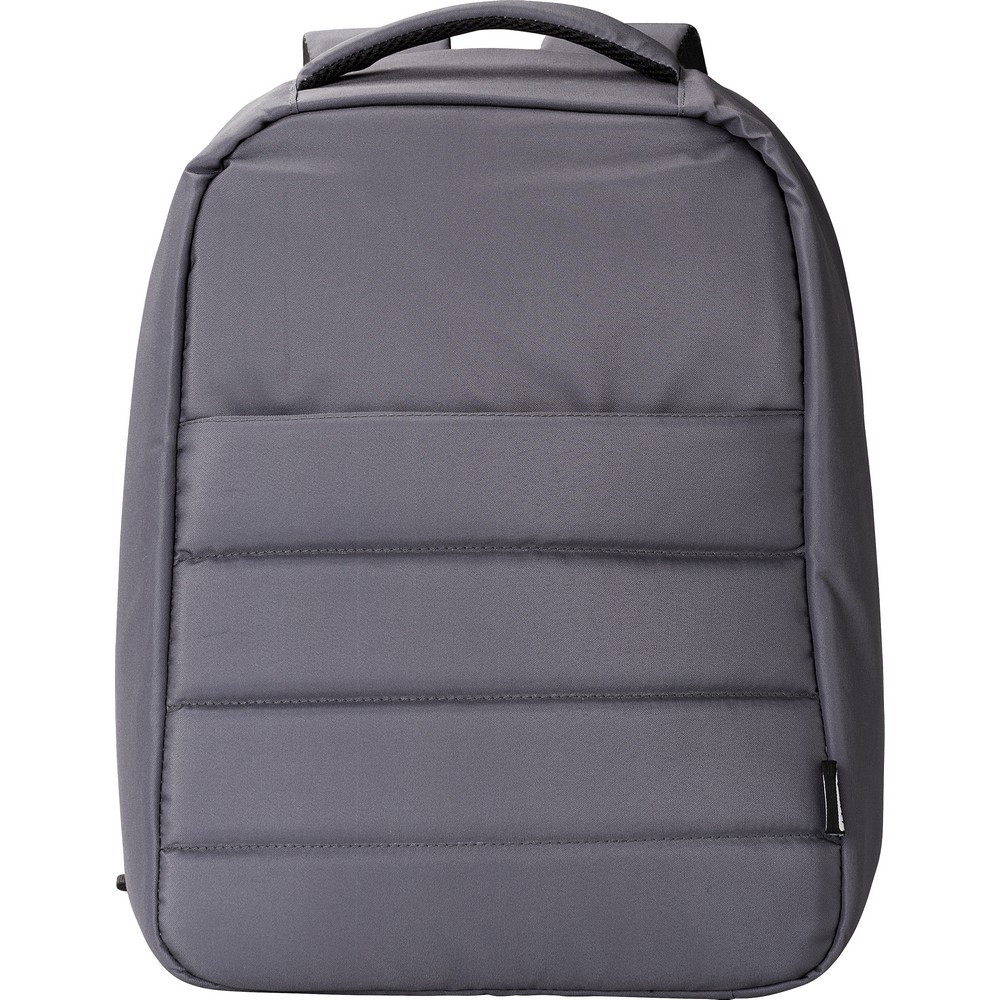 Plecak biznesowy RPET 15" z ochroną antykradzieżową - Torby i plecaki na laptopy z nadrukiem logo | VEBI - zdjęcie 4