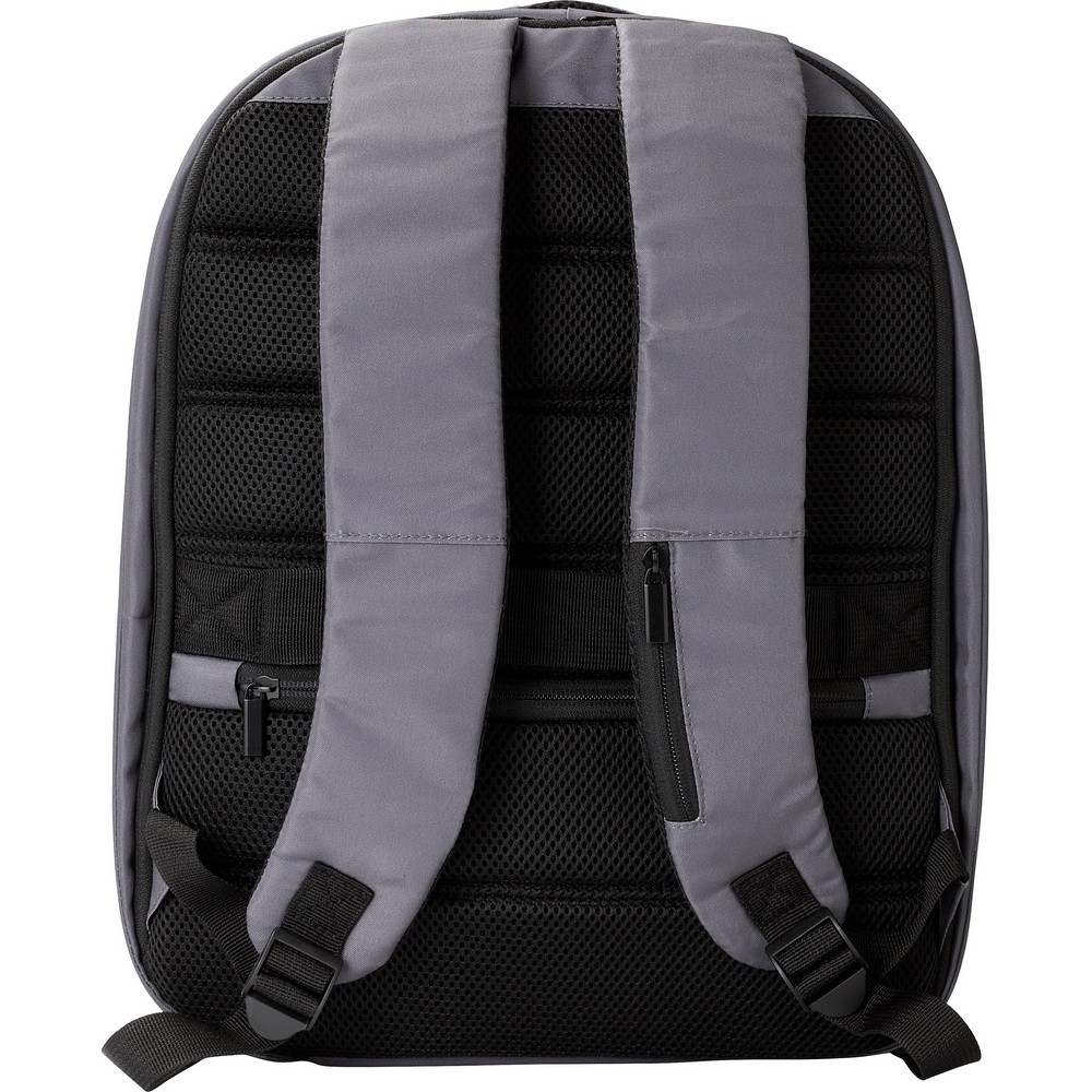 Plecak biznesowy RPET 15" z ochroną antykradzieżową - Torby i plecaki na laptopy z nadrukiem logo | VEBI - zdjęcie 5