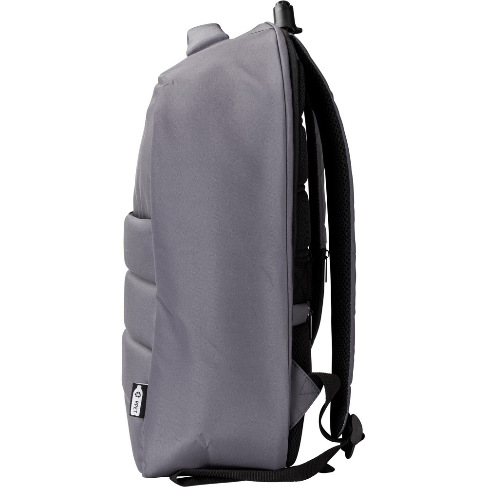 Plecak biznesowy RPET 15" z ochroną antykradzieżową - Torby i plecaki na laptopy z nadrukiem logo | VEBI - zdjęcie 12