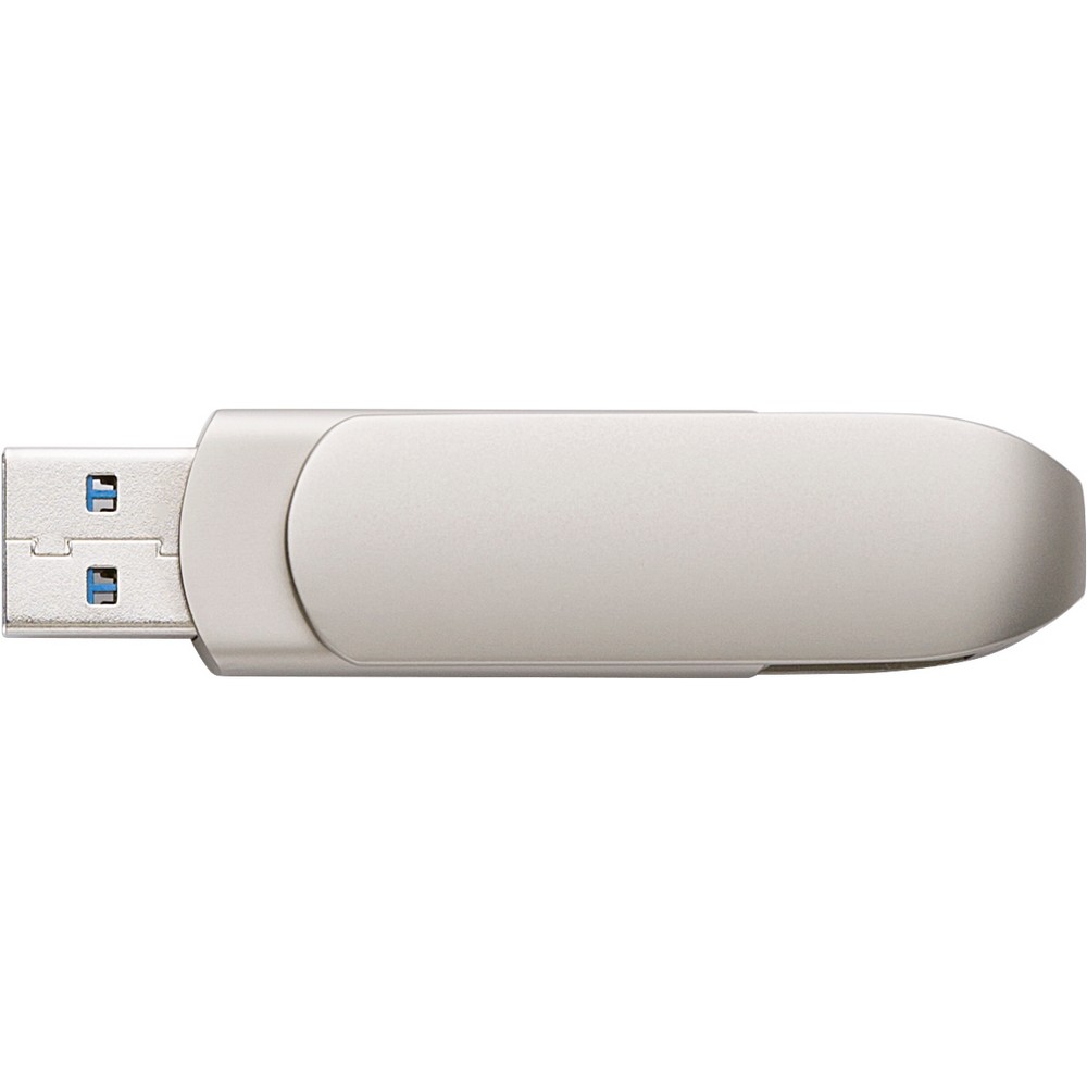 Pamięć USB 64GB w metalowym etui - USB i USB-C - Pamięci USB z nadrukiem logo | VEBI - zdjęcie 9