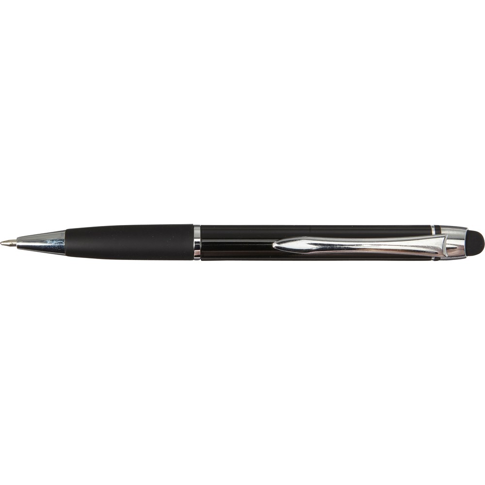 Długopis dotykowy z gumowaną powierzchnią - touch pen - Touch pen z nadrukiem logo | VEBI - zdjęcie 7