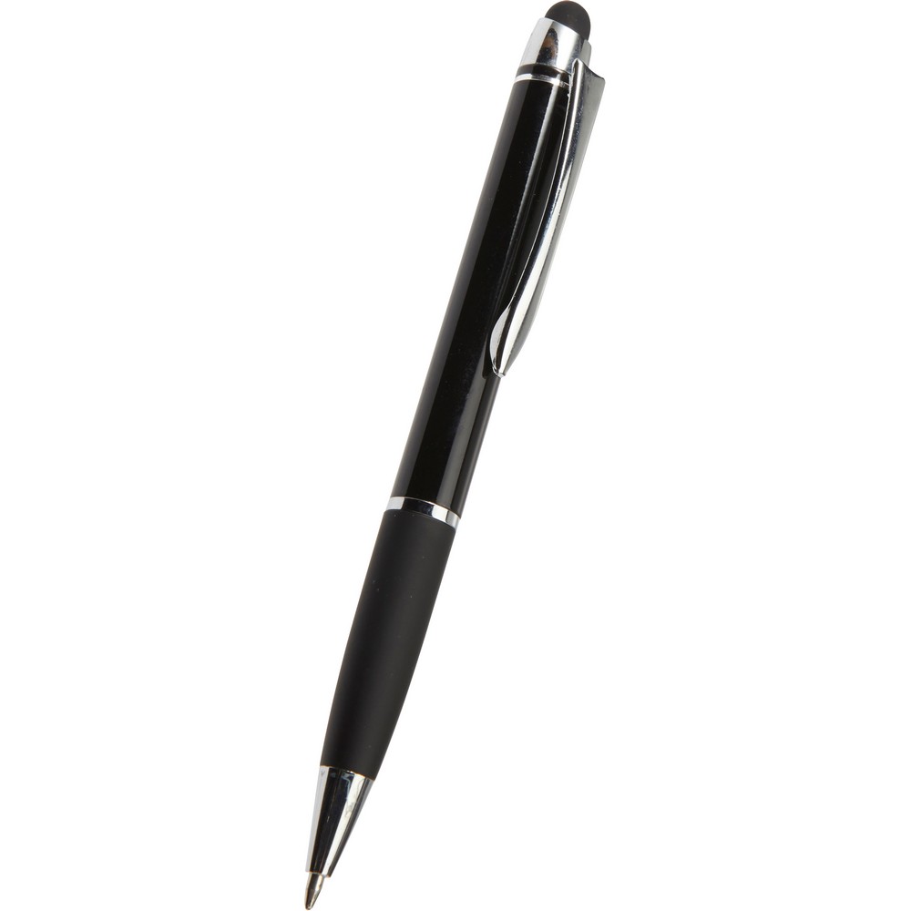 Długopis dotykowy z gumowaną powierzchnią - touch pen - Touch pen z nadrukiem logo | VEBI - zdjęcie 9