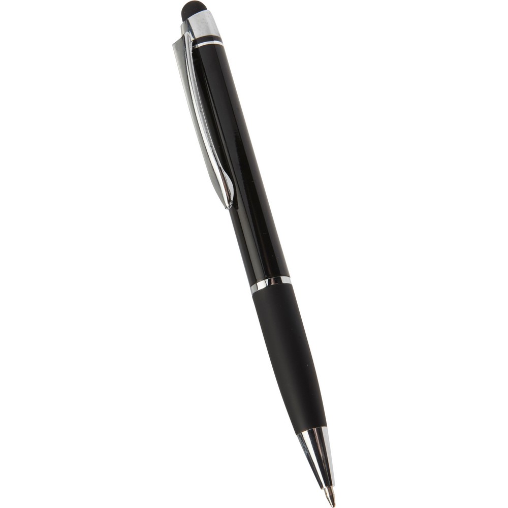 Długopis dotykowy z gumowaną powierzchnią - touch pen - Touch pen z nadrukiem logo | VEBI - zdjęcie 10