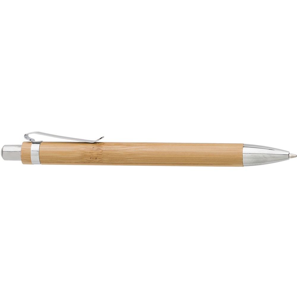 Bambusowy zestaw piśmienniczy z nadrukiem logo, touch pen - Zestawy piśmienne z nadrukiem logo | VEBI - zdjęcie 9