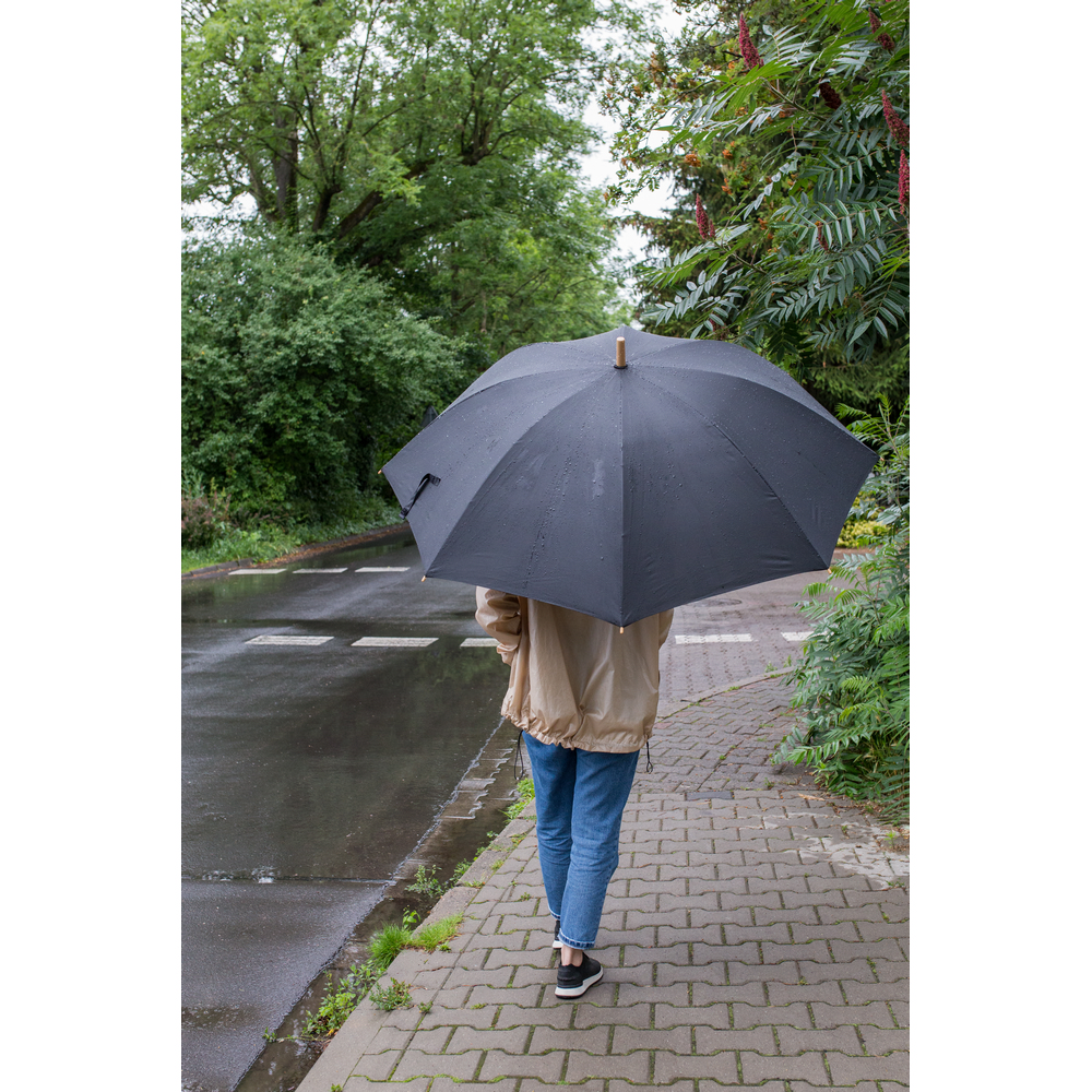 Parasol manualny z recyclingu RPET z pokrowcem Keelan - Parasole manualne z nadrukiem logo | VEBI - zdjęcie 11